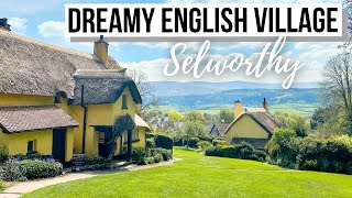 Most Picturesque English Village Selworthy Exmoor Somerset [upl. by Liemaj]