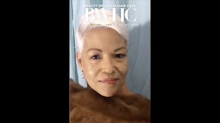 Learn How To Get Platinum Blonde Hair Color on BLACK Hair [upl. by Eidak]