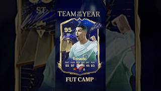 Gold card vs TOTY card  Ronaldo Version  ronaldo goldcard toty ￼￼ [upl. by Eanahc]