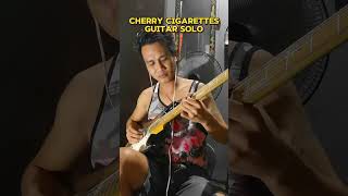 My first attempt on Cherry Cigarettes Guitar Solo [upl. by Hannus]