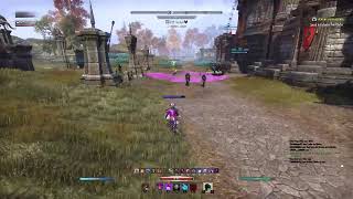 ESO PVP NIGHTBLADE  STRONGEST BUILD IN GAME  MIDYEAR MAYHEM  OVER 100M AP BOMBED  COME CHILL [upl. by Aninep]