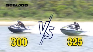 PEGA SEADOO  GTX 300 vs RXTX 325 [upl. by Ochs825]