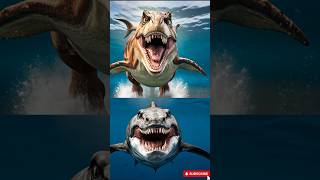 Megalodon Shark vsMosasaurus BloopbluewhaleDolphinsea lionAnacondaturtle leedsichtSharkfight [upl. by Accire]