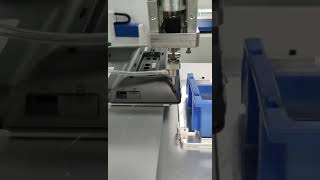 Automatic screw nut bolt remover Automated screw taking machinery screw extractor robot machine [upl. by Ariel618]