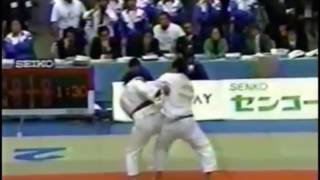 JUDO 1994 Jigoro Kano Cup Jun Konno JPN  Shinichi Shinohara JPN [upl. by Eltsyrc]