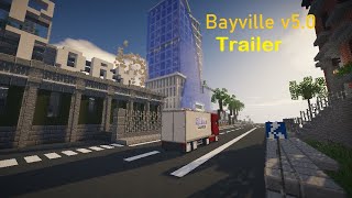 Bayville v50 Update Trailer Minecraft roleplay town [upl. by Rexana]