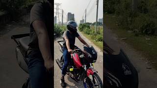 Apache RTR 150 stunt RTR best modification Stunt with my 150 cc bikersfahimchowdhurybikestunt x [upl. by Elletnwahs]