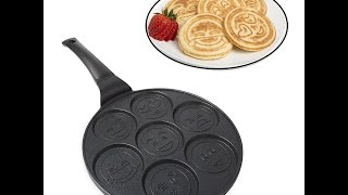 Review Nordic Ware Smiley Face Pancake Pan [upl. by Mia627]