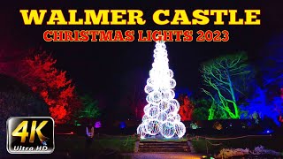 WALMER CASTLE CHRISTMAS LIGHTS 2023 [upl. by Yneffit164]