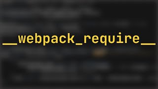 Explaining the apparently unexplainable webpack’s generated code [upl. by Jessamyn]