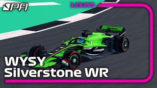 Silverstone World Record REVAMPED TRACK Formula Apex 2024  WYSY [upl. by Adlesirg]