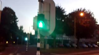 4 pedestrian traffic lights in Geleen [upl. by Carmel764]