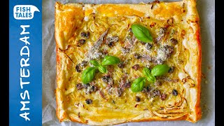 Pissaladière French onion tart with anchovies [upl. by Fowle]