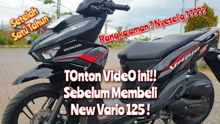 NEW HONDA VARIO 125 CBs 2023  SETELAH  HAMPIR  1 TAHUN ‼️ [upl. by Airdnna]