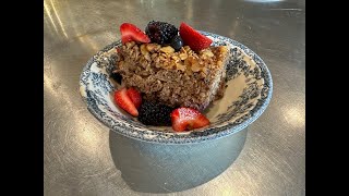 Baked oatmeal bowl french [upl. by Weissberg66]