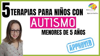 TERAPIAS para niños con AUTISMO [upl. by Nnylahs]