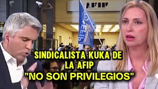 SIndicalista KUKA de la AFIP dice que quotNO SON PRIVILEGIOSquot [upl. by Endys]