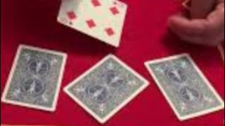 Alex Elmsley’s Four Card Trick  strong card magic trick impossible sleight of hand magic [upl. by Assilrac495]