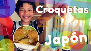 CROQUETAS  RECETA Fácil en JAPÓN [upl. by Kall]