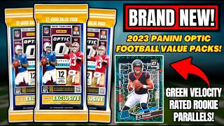 ARE THESE 15 PACKS WORTH IT🤔 2023 OPTIC FOOTBALL VALUE PACK REVIEW🏈 [upl. by Ellesig18]