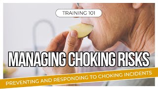 Managing Choking Risks  Essential Training for Aged Care Workers choking agedcare trainingvideo [upl. by Drucie]