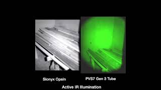 Opsin vs PVS7 Gen 3 wActive IR zero visible light shorts [upl. by Arhez]