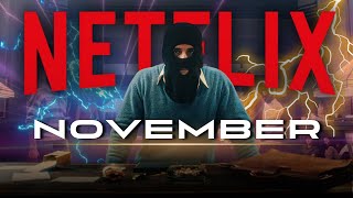 Netflixs MindBlowing November Releases New Netflix November 2024 [upl. by Lucier779]