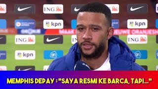 Memphis Depay  quotSaya Resmi Ke Barcelona Tapiquot Koeman Berharap amp Kebijakan Buruk Transfer Barca [upl. by Benedict606]