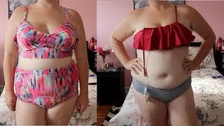 HUGE Plus Size Swim Try On Haul  Rosegalcom [upl. by Ches142]