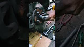 CAR KA AXLE BOLT FIXyoutubeshorts mechancial carpart axle [upl. by Neelrak]