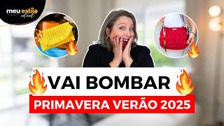 BOLSAS Tendência PRIMAVERA VERÃO 2025 [upl. by Ebert]