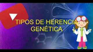 ¿Qué TIPOS de HERENCIA GENETICA existen [upl. by Accire]