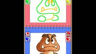 Mario Party DS  Minijuegos ¿Ves Doble [upl. by Ahsitam159]