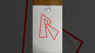 How To Do a Graffiti R  For Beginners 🙌 graffititutorial ytshorts graffiti tinyg [upl. by Centonze]