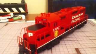 Walthers CP GP9M Update Detailing Completed [upl. by Ayoral]