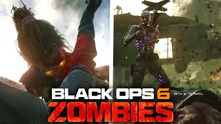 ALL Black Ops 6 Zombies Exfil amp Game Over Death Cutscene Animations BO6 Zombies Liberty Falls [upl. by Erminia413]