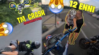 CLASSICO GIRO IN MOTO TRA AMICI 💀  TM 125 NUOVO PRENDE IL VOLO 😱  assurdo [upl. by Castillo315]