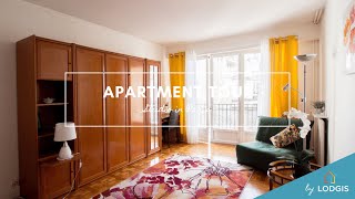 Apartment Tour  Furnished 30m2 in Paris – Ref  11620351 [upl. by Neelsaj]