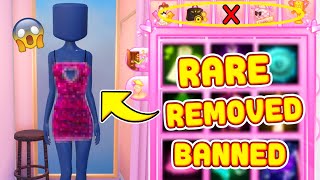 DELETED ITEMS ONLY in Dress To Impress DTI on Roblox BANNED Items [upl. by Ruhl]