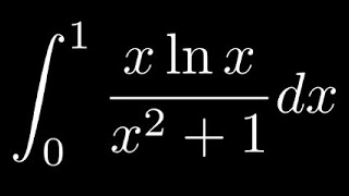 Feynman Integration Example 49  Integral from 0 to 1 of xlnxx21 dx [upl. by Adirem]