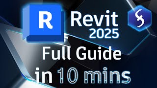 Revit  Tutorials for Beginners in 10 MINUTES   FULL GUIDE 2024 [upl. by Alahc]