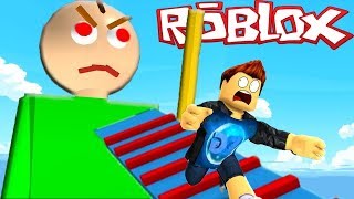 ESCAPA DE BALDI EN ROBLOX   DeGoBooM [upl. by Deste]