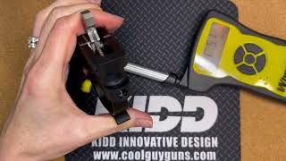 KIDD 22LR Single Stage Trigger Adjusting the trigger pull weight [upl. by Ydniw]