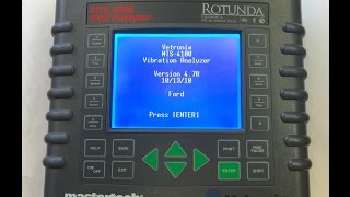 Automotive Vibration Analyzers  Part 3 of 5  MTS 40004100 [upl. by Etteuqal]