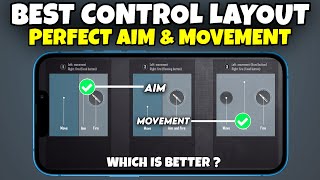 1st vs 3rd Control Layout Settings  Joystick Stuck Problem  Best control Layout BGMI  PUBG Mobile [upl. by Gerhardine]