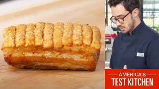 How to Make the Crispiest Pork Belly Ever [upl. by Ayahs]