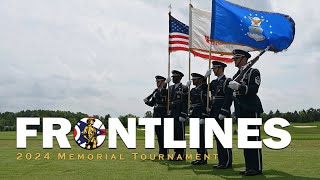 2024 Memorial Tournament ‘Salute to Service’ honors Ohio National Guard military [upl. by Jennie]