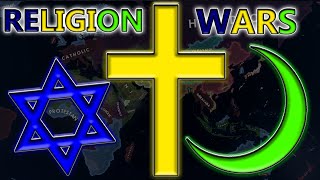 quotReligion Warsquot Battle Royale  Hoi4 Timelapse [upl. by Cila437]