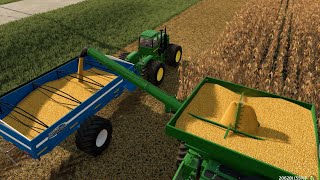 Green Valley Nebraska 1  Time Lapse  Farming Simulator 22  FS 22 [upl. by Nielsen]