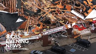 At least 6 killed in Tennessee as storms bring tornadoes [upl. by Sandie]